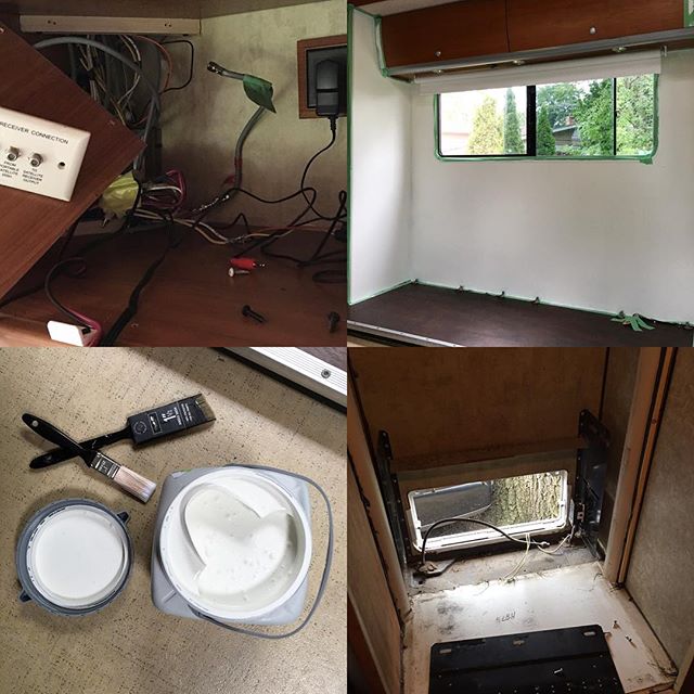 Maude's Modifications: Class C RV Remodel - Florida RV Trade ...